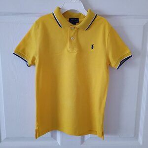 Ralph Lauren Kids Shirt Yellow, Size 7